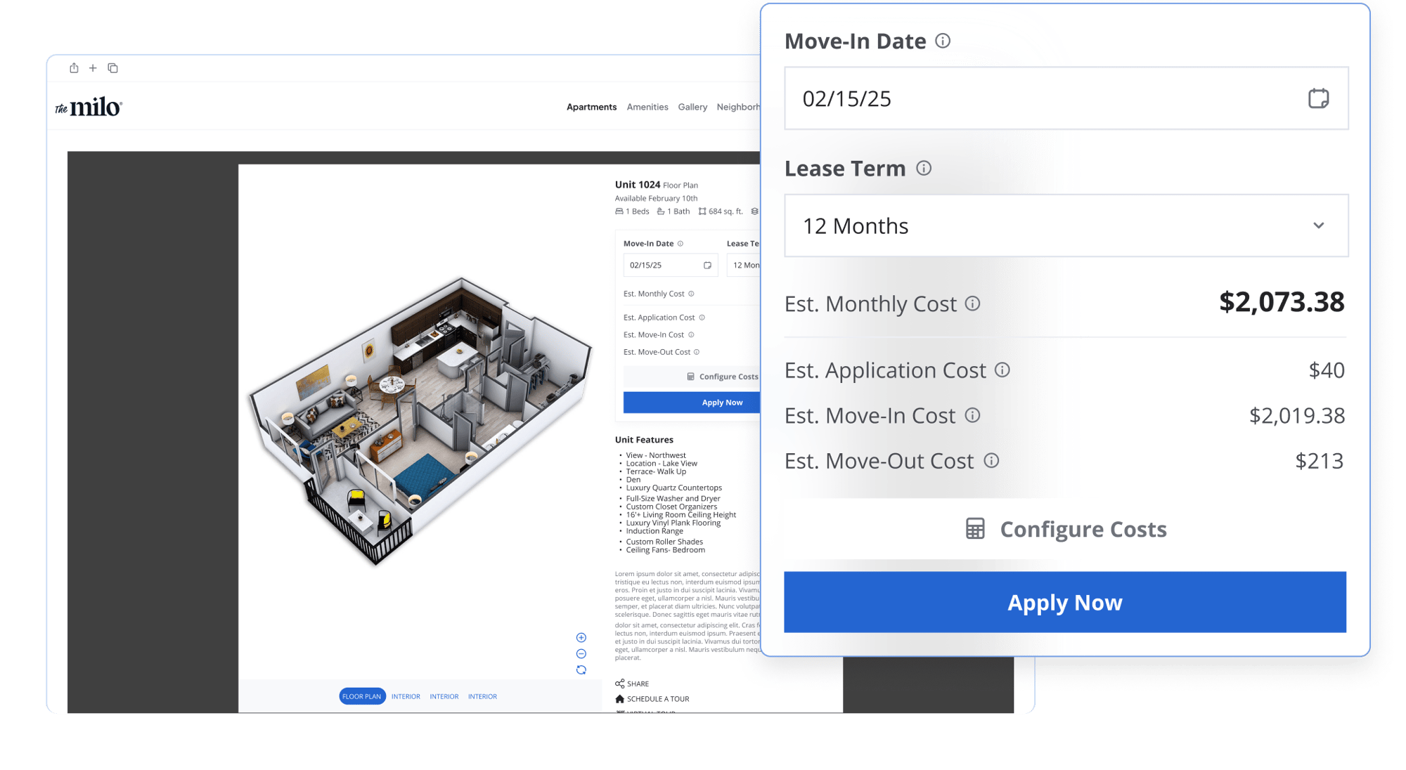 SightMap fee transparency UI SightMap fee transparency UI