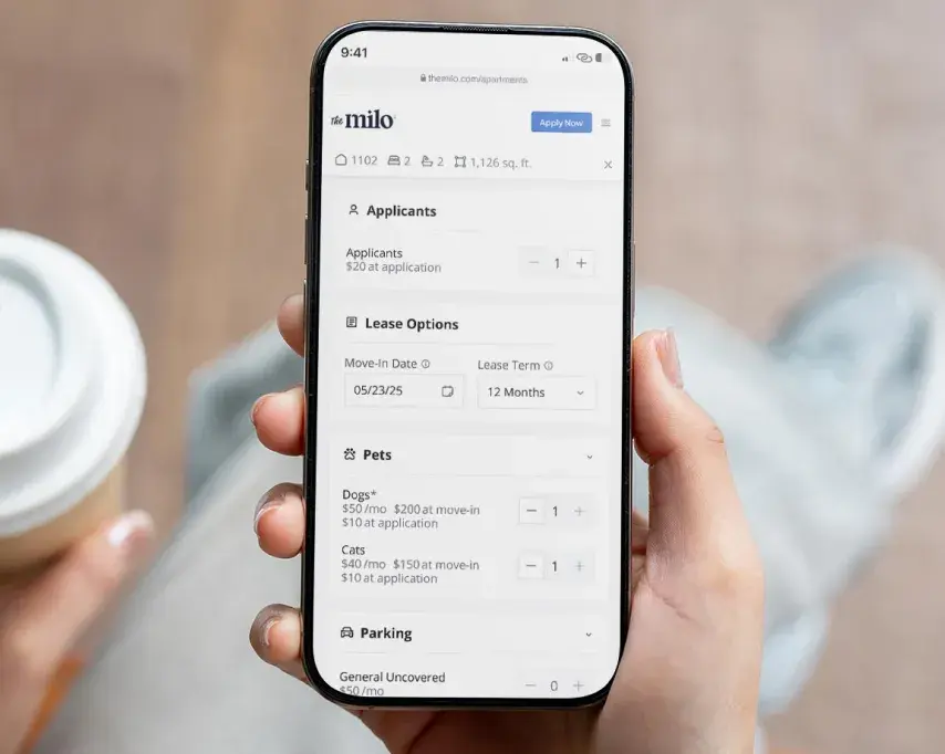 SightMap Fee Transparency on mobile device