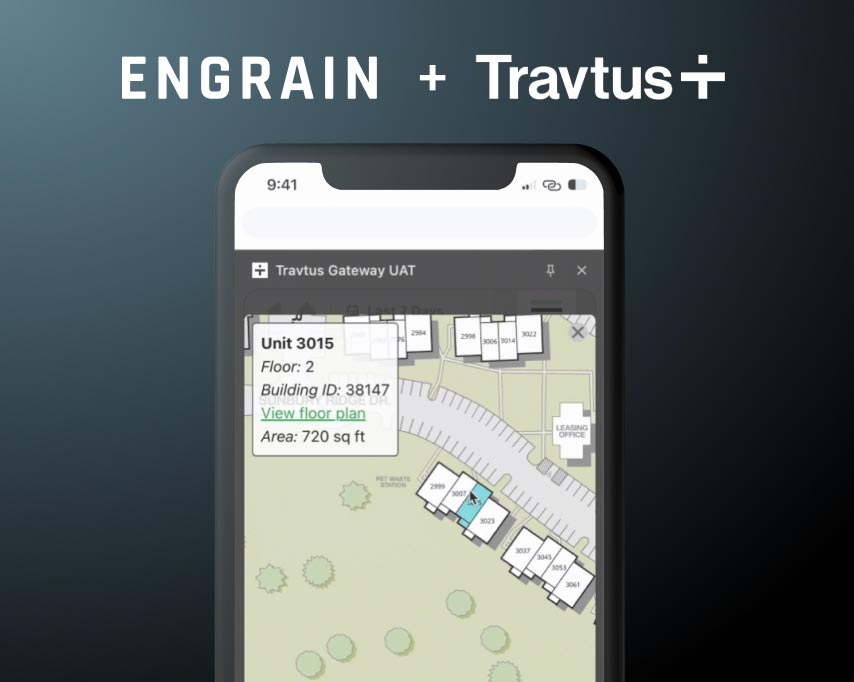 Travtus using SightMap on mobile